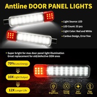 Luz de Cortesia LED Antline para Porta: Mais Segurança e Estilo para seu Chevy/GMC (2 Peças) - imagem 3
