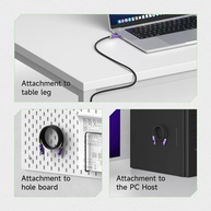 Cabo USB-C Hagibis 240W: Carregamento Turbo + LED! - imagem 3