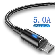 Cabo Micro USB 5A: Carregamento Turbo + LED! - imagem 3