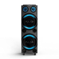 Caixa de Som Torre Pulse Double 1800W RMS: Festa Incrível com LED e Graves Potentes! - imagem 2
