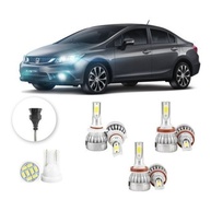 LED Civic 2012-2016: Iluminação 20x Mais Forte! - imagem 1