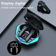 Fone de Ouvido Bluetooth Gamer H'maston RS-29: Som Imersivo com LED - imagem 2