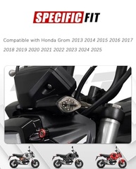 Luz de Seta LED Fumê para Honda Grom 2014-2019: Segurança e Estilo com 2 Lâmpadas - imagem 3
