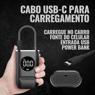 Compressor de Ar Digital Portátil: Calibrador Premium com Lanterna LED para Pneus e Infláveis - imagem 5