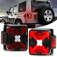 Luzes Traseiras LED Dinâmicas para Jeep Wrangler JK (2007-2018) - Upgrade Completo e Seguro - imagem 1