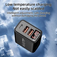 Carregador GaN 65W USB-C: Power Rápido e Display LED - imagem 4