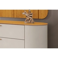 Rack com Painel TV 75" Celine: Elegância e LED - imagem 2
