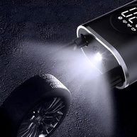 Compressor de Ar Portátil Digital com Lanterna LED: Calibragem Rápida e Segura para Pneus e Infláveis - imagem 5