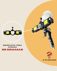 Luz LED Recarregável 3D Creations Flash-Power: Ilumine Sua Pintura com 1000 Lumens! - imagem 4