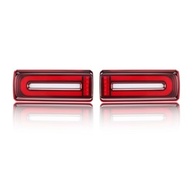 Luzes Traseiras LED Fumê para Mercedes-Benz W463 G500 G55 G550 G63 G65 AMG (2006-2018) - Par 4638201964 + 4638202064 - imagem 2