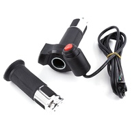 Acelerador Universal para Bicicleta Elétrica Yosoo Health Gear com Display LED 3 Marchas - Prata/Preto - imagem 1