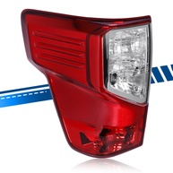 Conjunto Lanterna Traseira Nissan Titan/Titan XD (2016-2023) - LED Halógeno Vermelho + Branco Esquerdo - imagem 1