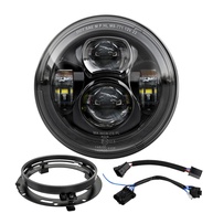 Farol LED 17,8cm para Harley Davidson: Iluminação Potente e Segura (DOT) - imagem 1