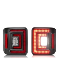 Luzes Traseiras LED SUPAREE para Jeep Wrangler JL 2018-2025: Freio, Ré e Seta Integrados - imagem 2