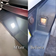 Conjunto Lâmpada LED Placa Ford F150 Raptor 2015-2024 - Lente Fumê 6000K Branca Plug N Play (2 Peças) - imagem 4