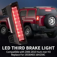 Terceira Luz de Freio LED Dokili para Hummer H3 (2006-2010) - Segurança e Estilo com Lente Transparente - imagem 3