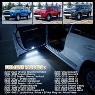 Luzes LED D-Lumina para Porta Toyota: Iluminação Premium e Segurança (2 Unidades) - imagem 5