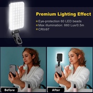 Mini Luz LED Selfie: Iluminação Portátil Perfeita! - imagem 2