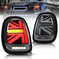 Luzes Traseiras LED Union Jack VLAND para BMW Mini Cooper F55/F56/F57 (2014-2021) - Lentes Fumê com Seta Sequencial - imagem 2