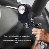 Luz LED Profissional para Pistola de Pintura Automotiva | 3 Níveis de Brilho com Função Memória - imagem 3