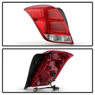 Lanterna Traseira LED Spyder (POE) Chevy Trax 17-22 Vermelha/Transparente - OE Esquerda - imagem 2