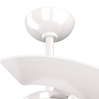 Ventilador Aventador 110/127V 3P Tron Branco - Potência 130W com Iluminação LED - imagem 4