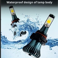 Lâmpada de Neblina H16 LED COB 5202 201 PS19W: Duas Cores (Branco/Amarelo) Super Brilhante - DRL para Sierra, Silverado, Yukon, Tahoe, Canyon - imagem 4