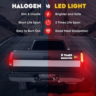 Lanternas Traseiras LED + 3º Freio Carga para Chevy Silverado/GMC Sierra HD (2007-2014) - imagem 5