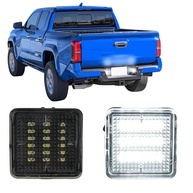 Kit 2 Luzes de Placa LED 6000K Branca para Toyota Tacoma (2016-2023) e Tundra (2014-2021) - Brilho Superior e Instalação Plug & Play - imagem 1