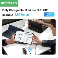 Cabo USB-C 100W Rocoren: Carregamento Turbo + Visor LED - imagem 4