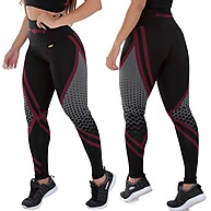 Legging Caveiras: Conforto e Estilo Sem Transparência - imagem 1