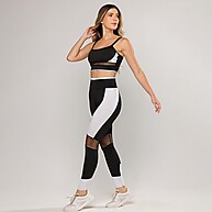 Legging e Top Fitness Arrastão: Seu Look Poderoso! - imagem 1
