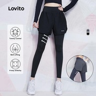 Legging Lovito 2-em-1: Modelagem e Conforto! - imagem 1