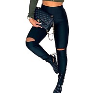 Legging Preta Recorte Joelho: Conforto & Estilo 🔥 - imagem 1