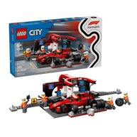 LEGO City F1: Pit Stop Ferrari 60443 – Acelere a Diversão! - imagem 1