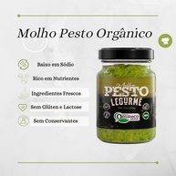 Legurmê Molho Orgânico Pesto 165G - imagem 3