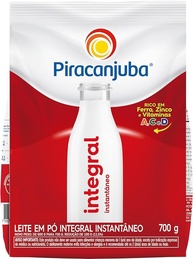 Leite em Pó Integral Instantâneo Piracanjuba Pouch 700g - imagem 1