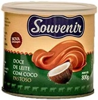 Doce de Leite com Coco - Souvenir - 800Gr - imagem 1