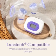 Lansinoh Flanges ComfortFit 21mm - Conforto e Eficiência na Extração de Leite Materno - imagem 5