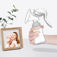 Bomba Tira-Leite Manual 150 ml – Extrator de Leite Materno com Alavanca Ergonômica, Silicone Livre de BPA, Coletor Portátil e Silencioso - imagem 3