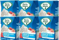 6 Porto Alegre Creme de Leite Leve UHT, Homogeneizado, 200g, 17% de Gordura - imagem 1