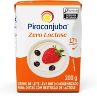 Piracanjuba Creme De Leite Zero Lactose 200G - imagem 1