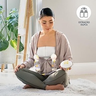 Bomba Tira Leite Elétrica Dupla Swing Maxi™ Medela - Extração Rápida e Confortável com Bateria Recarregável - imagem 3