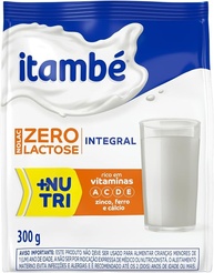 Leite em pó zero lactose itambé 300g - imagem 1