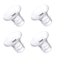 Inserções de Flange 13mm e 15mm para Bombas de Leite 24mm - Compatíveis com Medela, Spectra, Momcozy e Mais - imagem 1