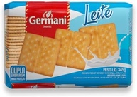 Biscoito Leite Germani 345G, Germani Alimentos, Biscoito Doce Leite, Azul, Perfeitamente Suave E Crocante, Receita Caseira Desde 1892 - imagem 4