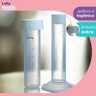 Lolly Tira Leite Transparente - Praticidade e Higiene no Armazenamento do Leite Materno - imagem 3