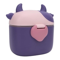 Jiawu Suporte para Leite em Pó para Bebês com Vedação Forte e Material PP Seguro - Ideal para Viagens (Roxo) - imagem 4