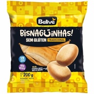 Bisnaguinha Sem Glúten Sem Lactose Sem Leite Com Vitaminas Tradicional Belive - imagem 2