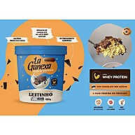 Pasta Amendoim Leitinho Whey 1kg - La Ganexa Gourmet - imagem 3